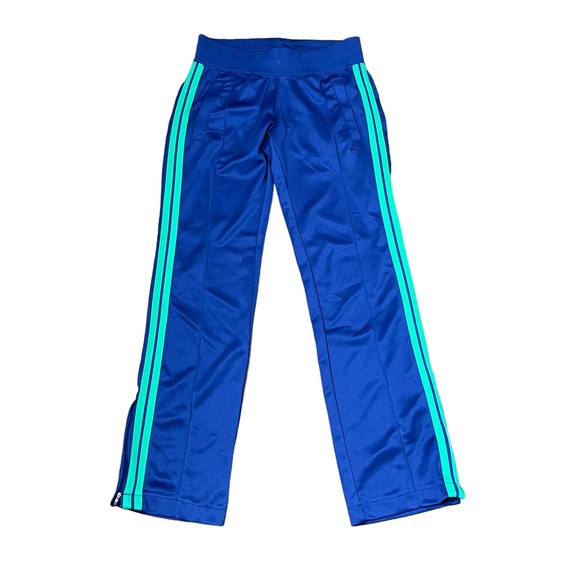 Nike Other - Nike Athletic Pants Size Small Blue With Green Piping Pockets Polyester 28X32